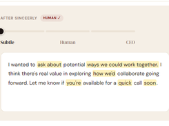 Sinceerly Screenshot 1