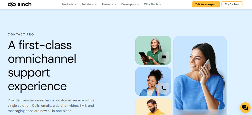 Sinch Contact Pro Screenshot 1