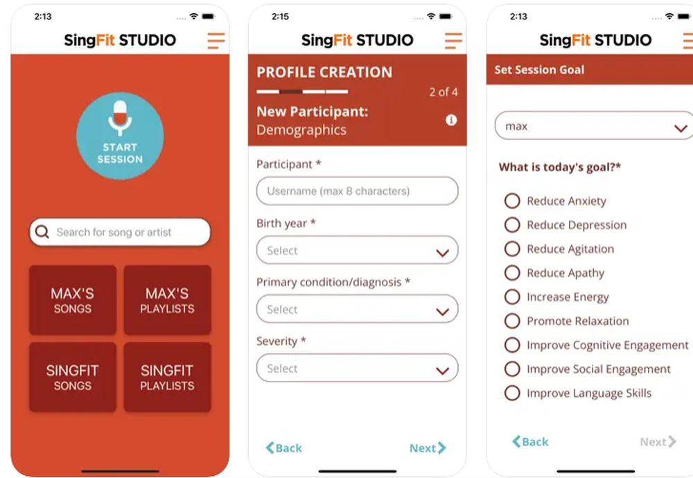 SingFit Screenshot 1