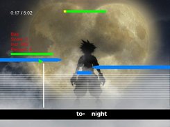 In game screen shot for singinharmony-0.3