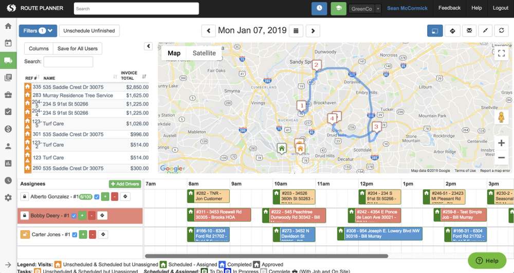 Route Planning & Optimization