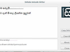 sinhala unicode writer