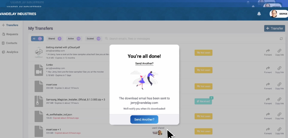 Sinosend Screenshot 1