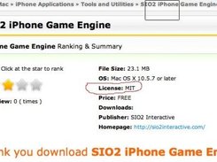 Not available thru Downv, but MIT License