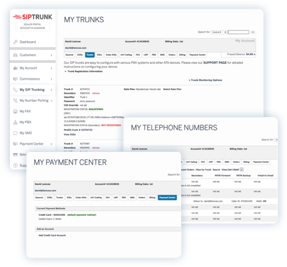 SIPTRUNK.com Screenshot 1