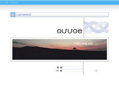 SipManager Login page
