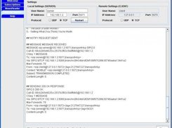 Interface for the notification of contents to mobile phones