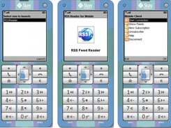 RSS client for mobile devices