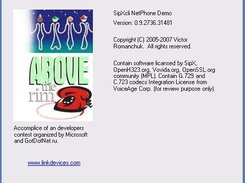 SipXcli NetPhone Demo