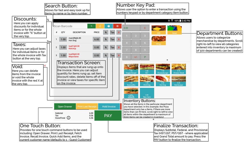Sircle POS Screenshot 1