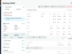Booking Page