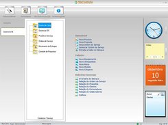 Tela Menu Operacional
