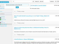 Sismics Reader Screenshot 1