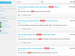 Sismics Reader Screenshot 2