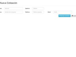 Agregar cotizaciones