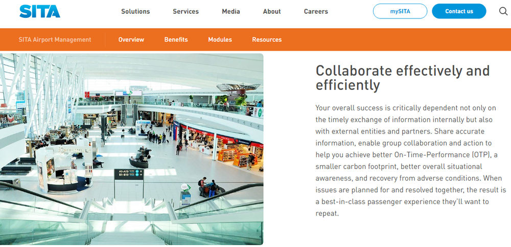SITA Airport Management Screenshot 1