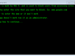 Site blocker Screenshot 1