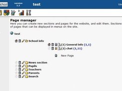 Pagemanager screen