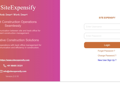 SiteExpensify Screenshot 1