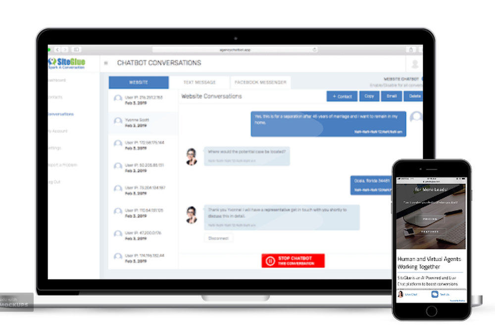 SiteGlue Screenshot 1