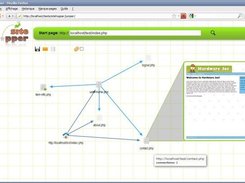 Site Hopper analyzing a web application