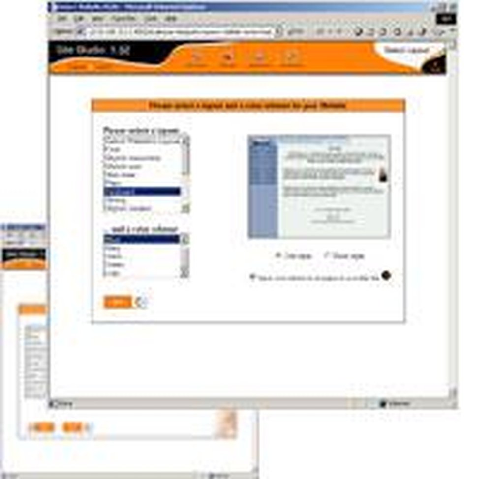 SiteStudio Screenshot 1