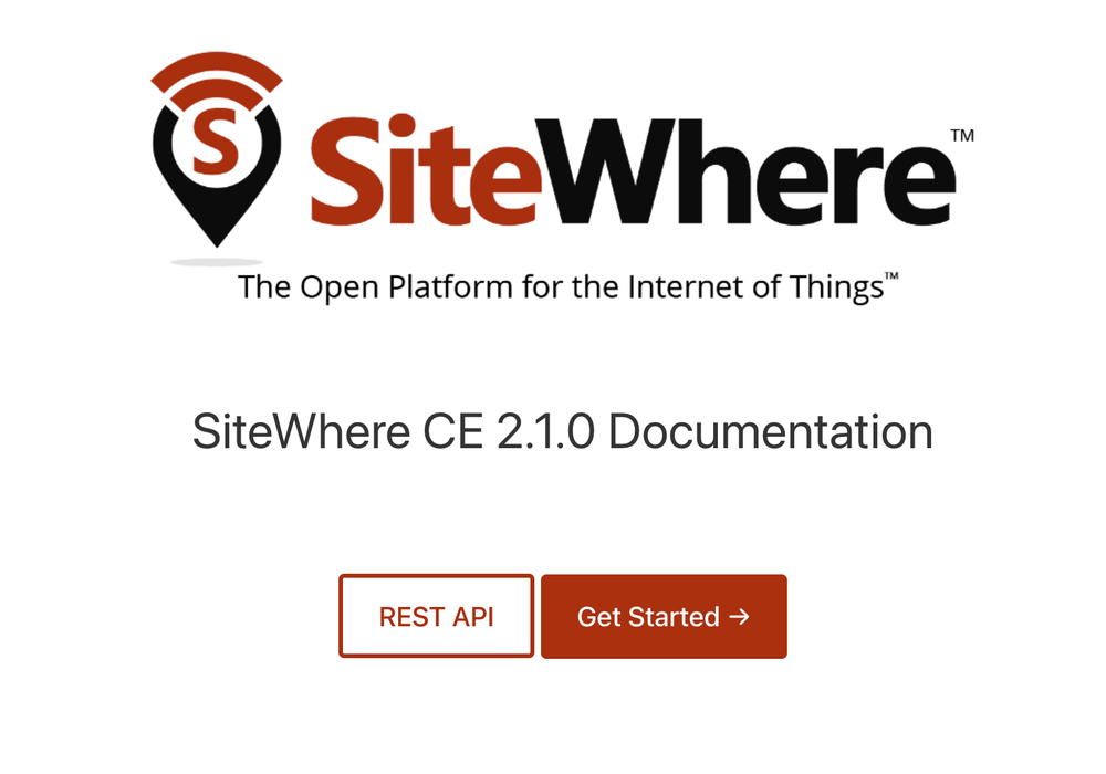 SiteWhere Screenshot 1