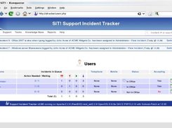 SiT 3.60 Incidents Screen