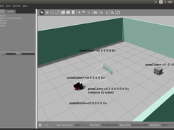 Entorno y mundo para el robot movil tipo pioneer2dx