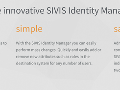 SIVIS Identity Manager Screenshot 1