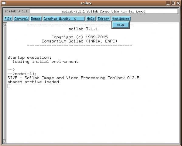 scilab sivp toolbox