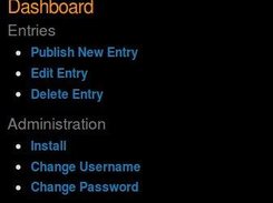 Site adminisitration Dashboard