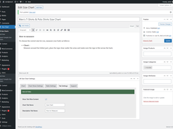 Size Chart Product For WooCommerce Screenshot 4