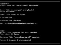 Encrypt mode
