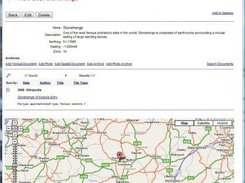 Viewing a Site within Spatial Knowledge Base.