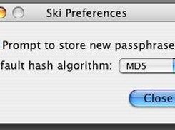 Preferences dialog