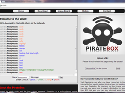 Piratebox red theme