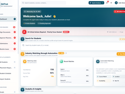 SkilTrak portal dashboard