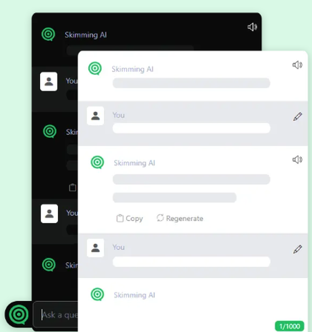 Skimming AI Screenshot 1