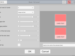 Card display options