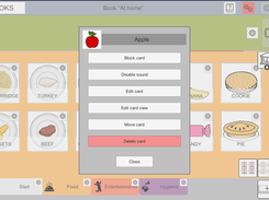 Card menu