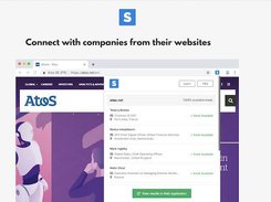 Reach decision-makers from their company websites.