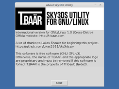 Sky3ds utility for Mac and Linux Screenshot 4