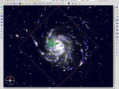 M101 with Virtual Observatory data