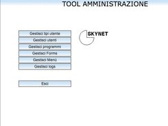 SKYNET Admin page