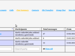 Chat Summary View