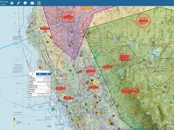 SkyRouter supports many 3rd party map overlays