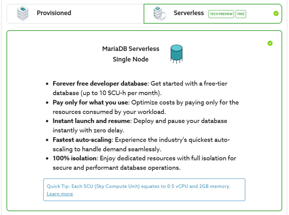SkySQL Screenshot 1