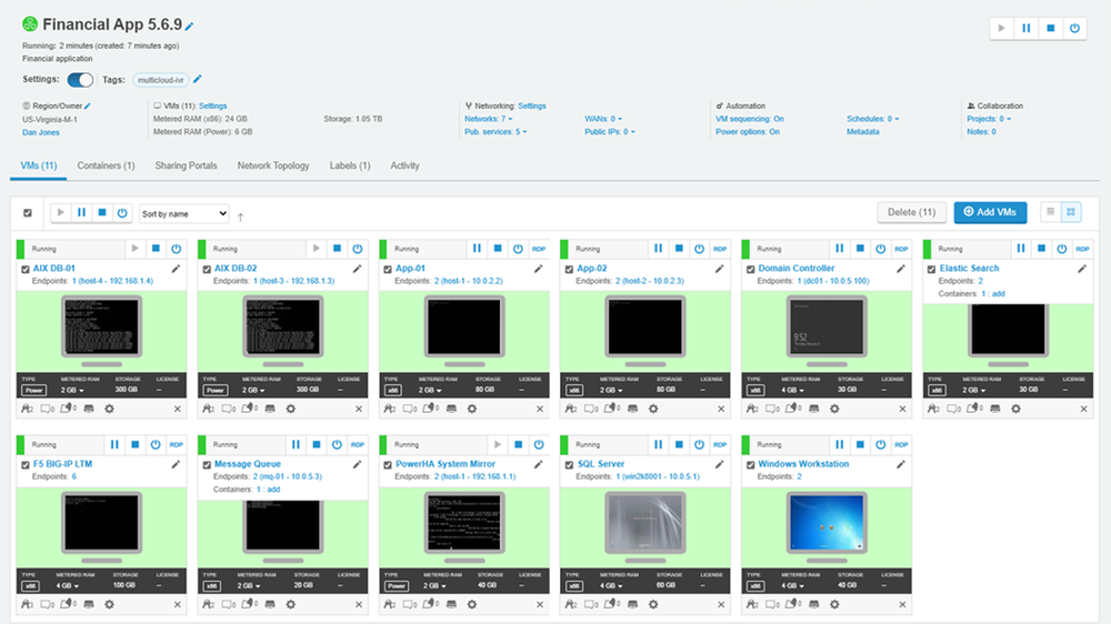 Skytap on Azure Environments