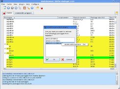 Confirm box before removing packages